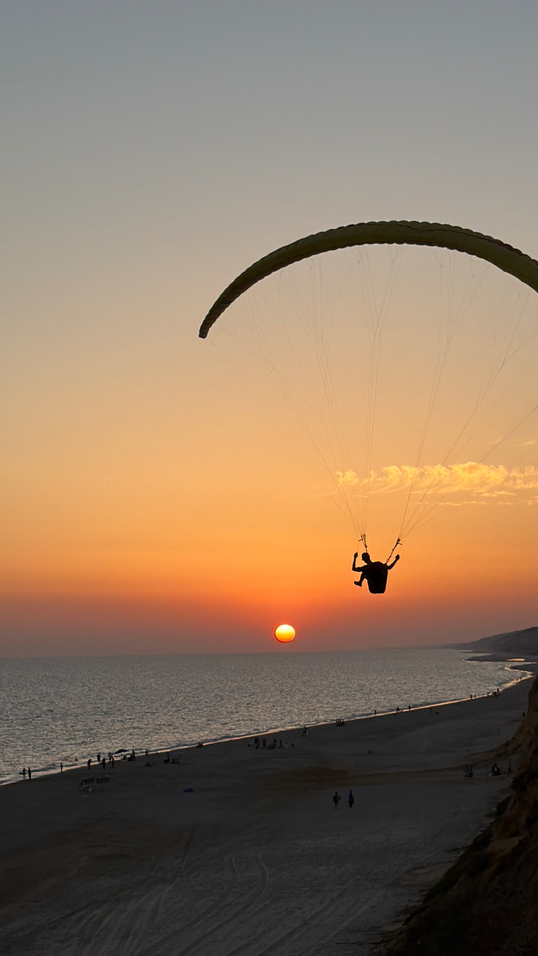 Paragliding in Matalascañas